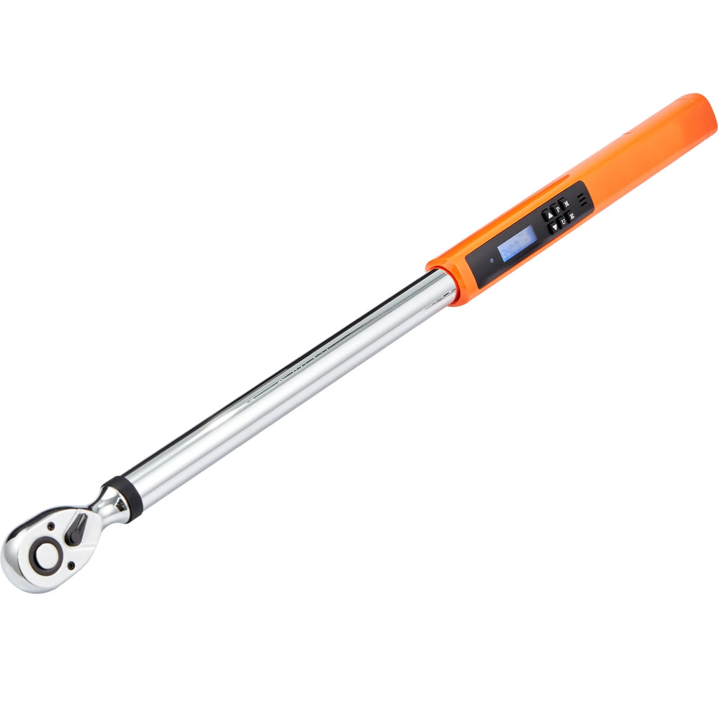 Digital Torque Wrench, 1/2" Drive Electronic Torque Wrench, Torque Wrench Kit 25-250ft.lb/34-340n.m Torque Range Accu...
