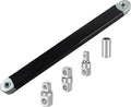 Offset Extension Wrench Set - Zero Degree Ratchet Extender Tool with 1/2", 3/8" & 1/4" Drive Adapters, Impact Ready S...