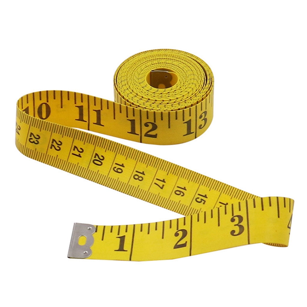 Portable Tape Measure 120-Inch Extra Long Flexible Ruler Metric/Imperial Measuring Tape Clothes Height Body Weight Use