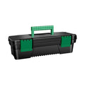 Small Tool Box 10-inch Plastic Tool Boxes With Handle Removable Tray With Double Lock Secured Toolbox For Home
