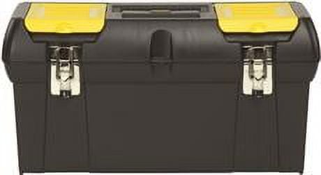 Series 2000 Metal Latch Tool Box With Tote Tray, 24 In.