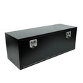 Steel Underbody Truck Tool Box with T-Handle Lock Latch, Truck ToolBox Truck Storage Organizer Tool Box Chest For Org...