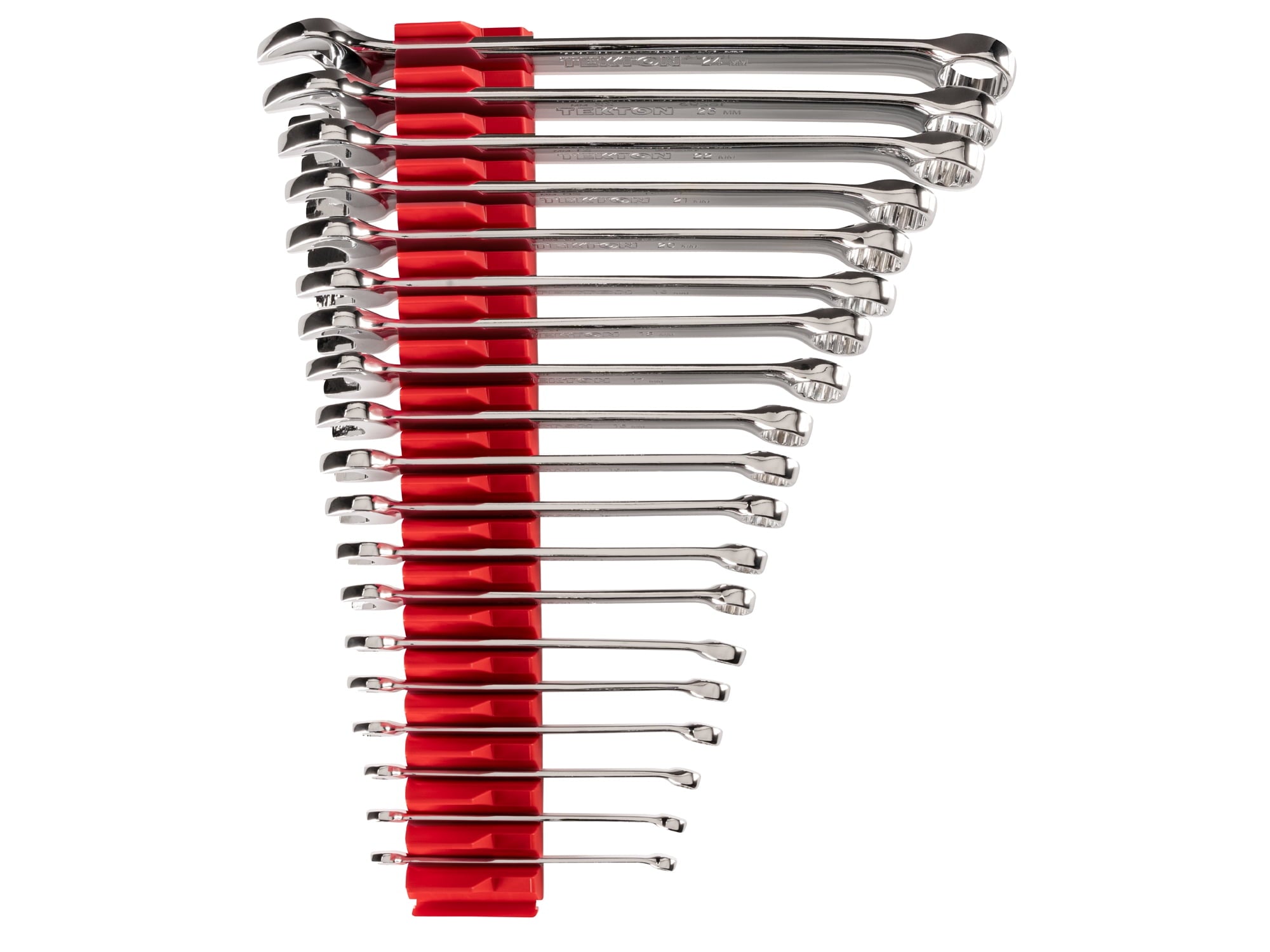 Combination Wrench Set with Modular Wrench Organizer, 19-Piece (6 - 24 mm) |