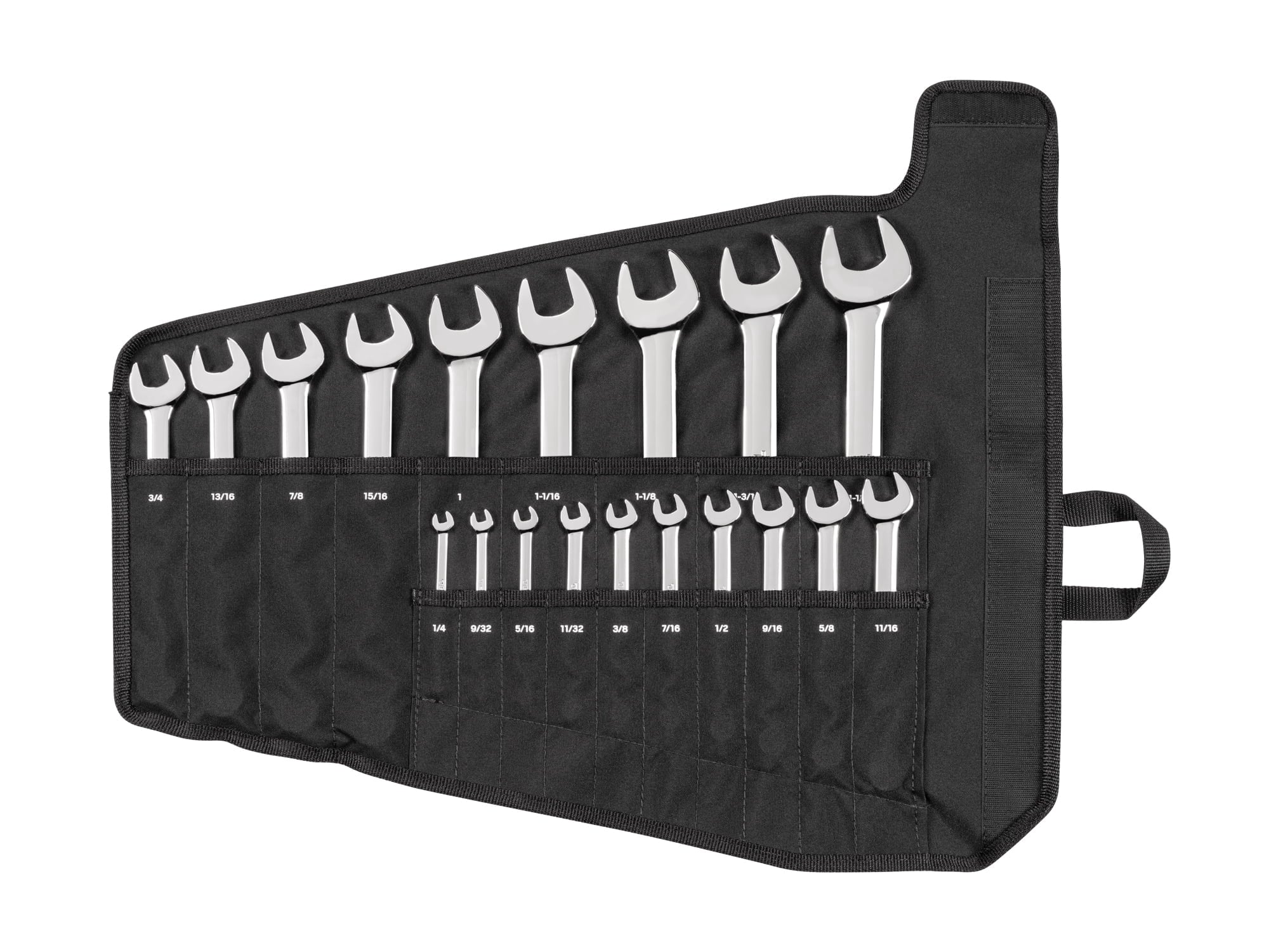 Combination Wrench Set with Pouch, 19-Piece (1/4 - 1-1/4 in.) |