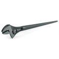 8 Inch Adjustable Chrome Vanadium Steel Construction Spud Wrench Head Size with 10 Inch Overall Length for Added Leve...