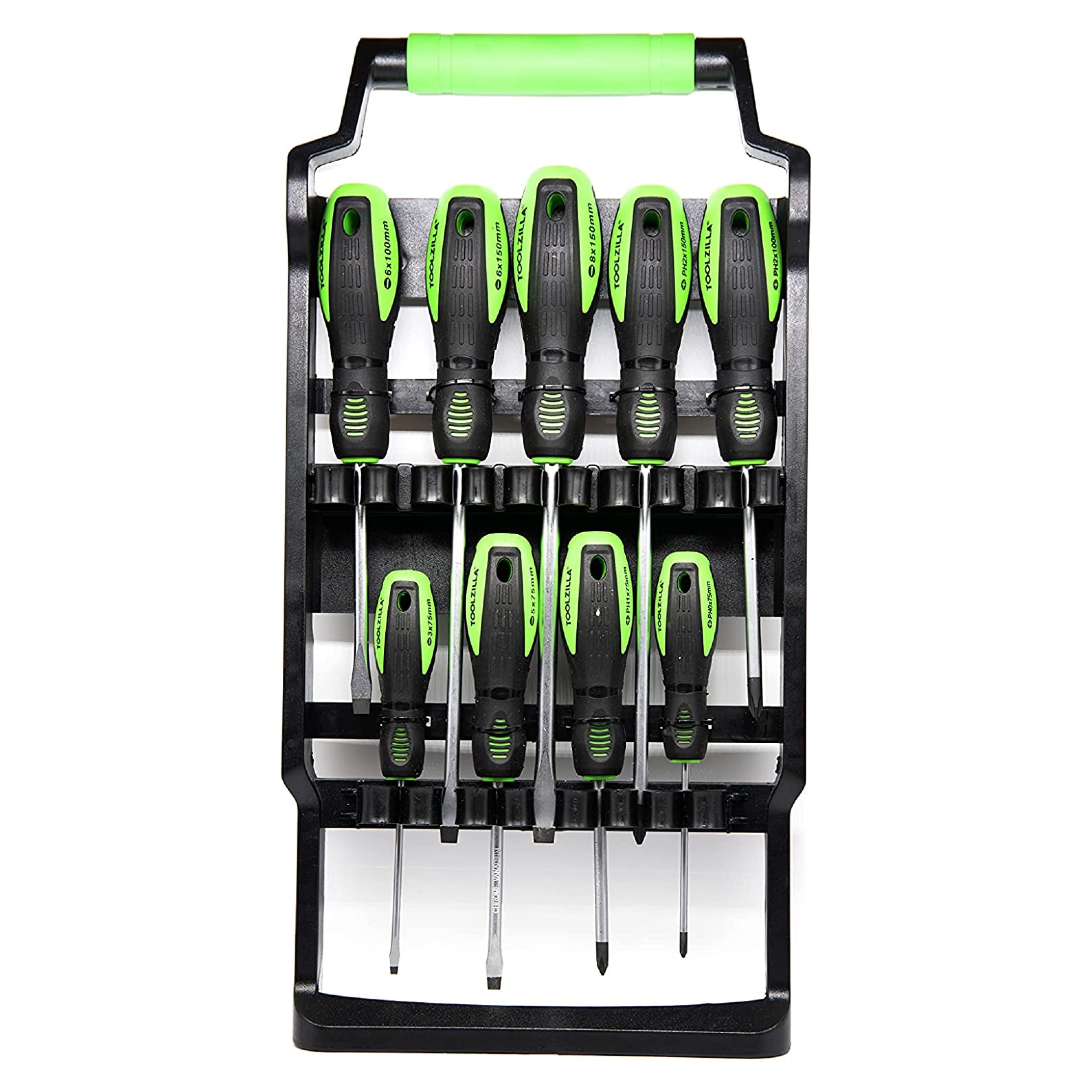 9 Piece Magnetic Screwdriver Set with Flathead Screwdrivers - Essential Tools for DIY Enthusiasts