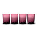 Thyme &amp; Table 12 fl oz Magenta Sphere Drinking Glasses, Set of 4