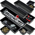Tray Divider Set, Extra Large Trays, s and Storage Kit, Rolling Chest Drawer Bins, Hardware Screwdrivers Pliers Organ...