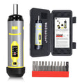 Torque Screwdriver Set 10-70 in-lb Adjustable Torque Driver with 12 S2 Bits, Click-Type Inch Pound Torque Wrench for ...