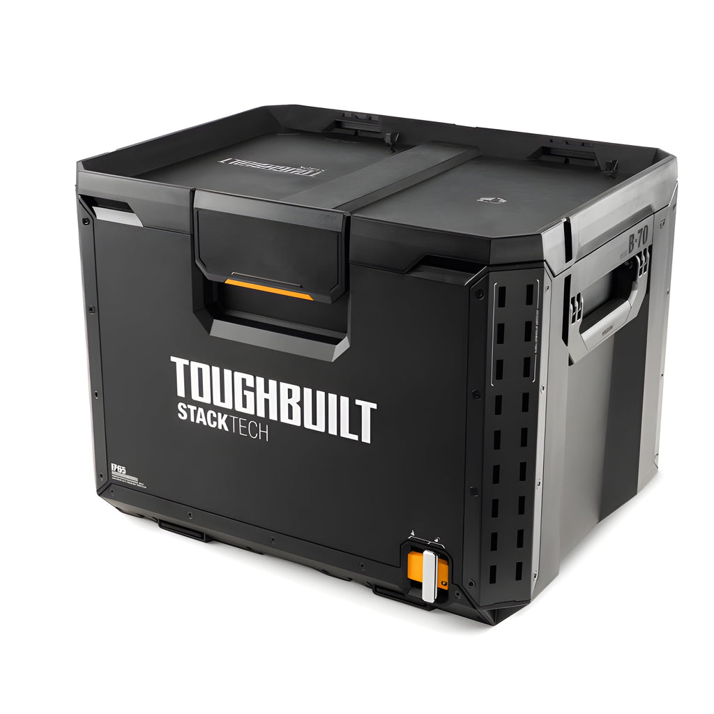StackTech XL Tool box Organizer with Lock and Removable Tray