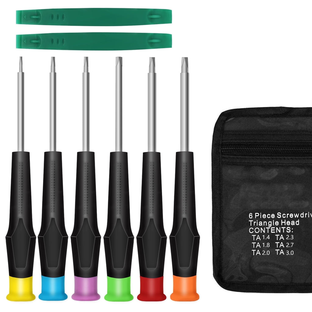 Triangle Head Screwdriver Set, 6 PCS Repair Insulation Set, Triangle Driver Set for Thomas McDonald's Toy, Suitable for Electronic Equipment