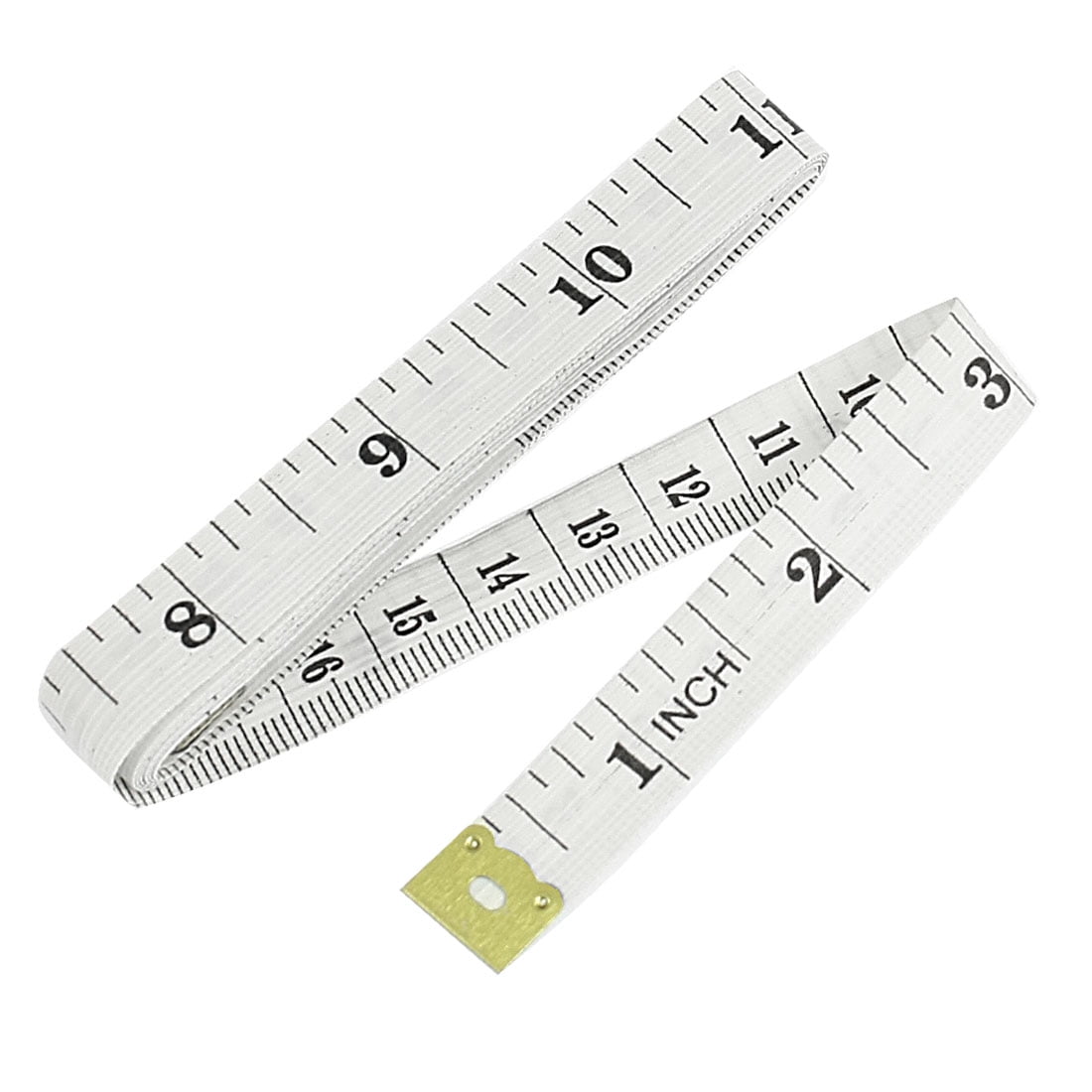 Unique Bargains 60 inch/Metric Tape Measure Tailor Sewing Cloth Ruler White