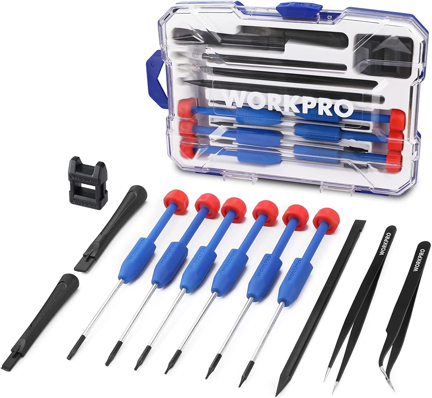 5.87 x 1.61 x 8.39 In Precision Torx Screwdriver Set with Spudger 12 Pieces