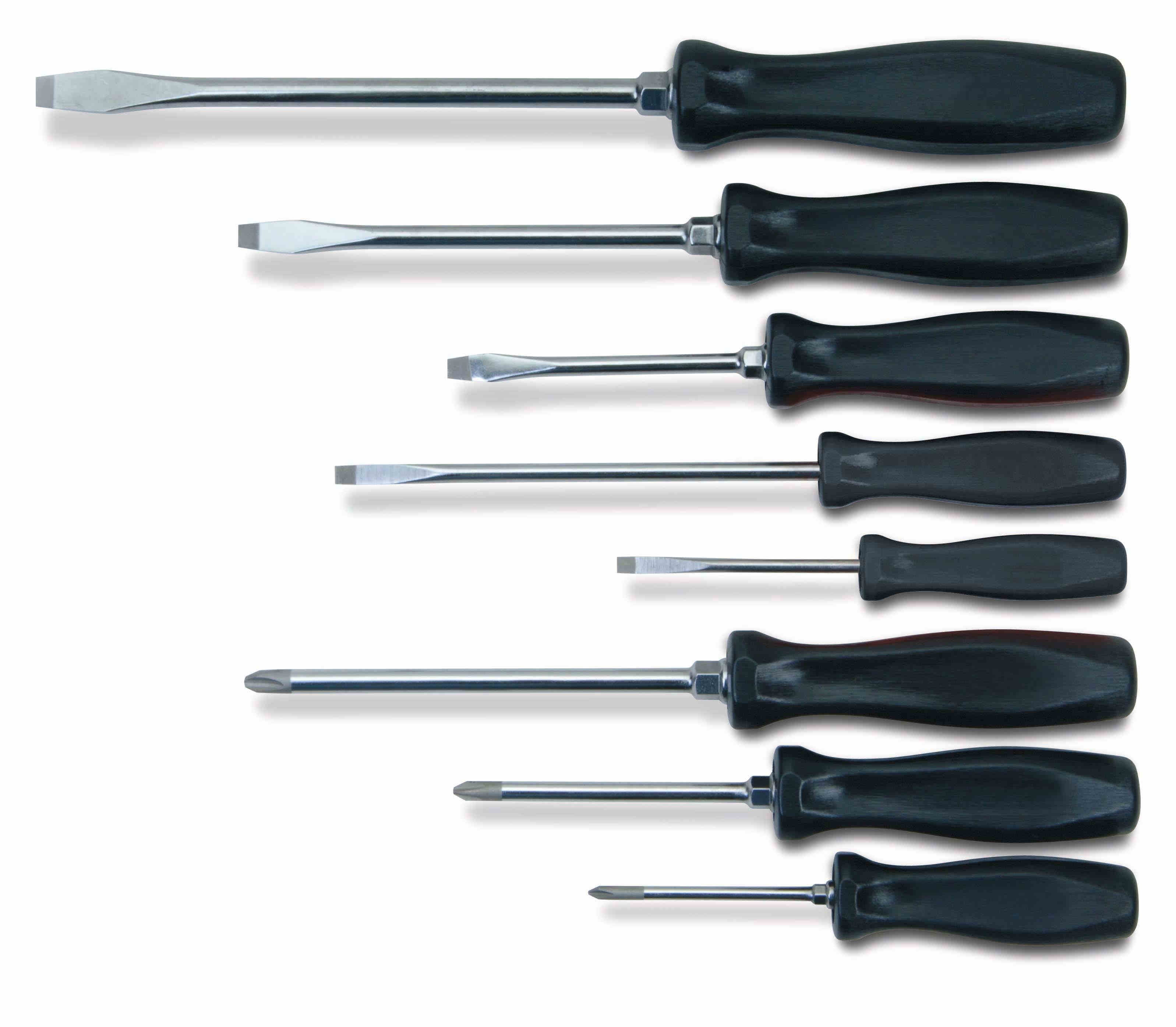 8-Piece Premium Mixed Screwdriver Set