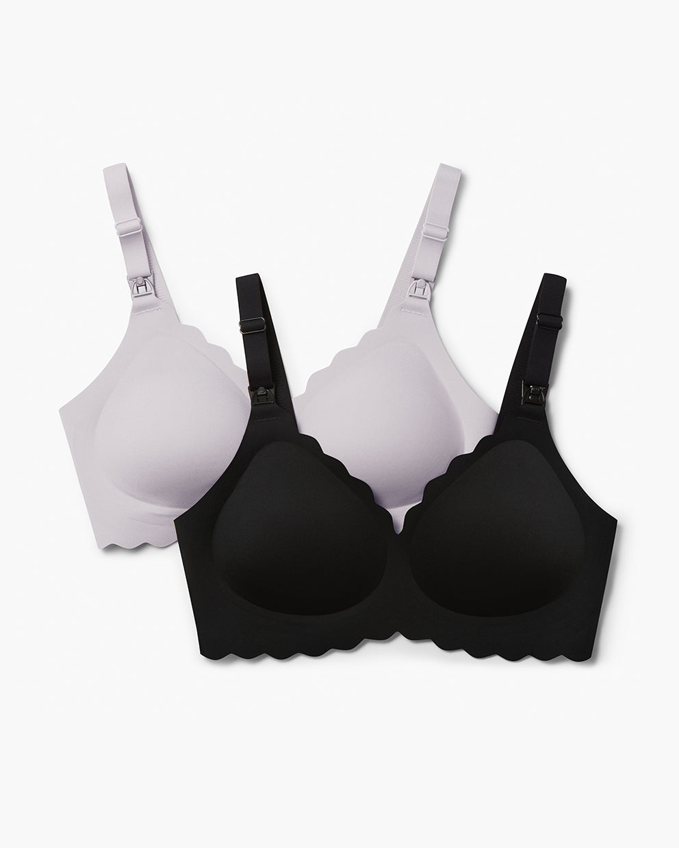 Jelly Strip - Seamless Floral Push up Nursing Bra (2 Pack)