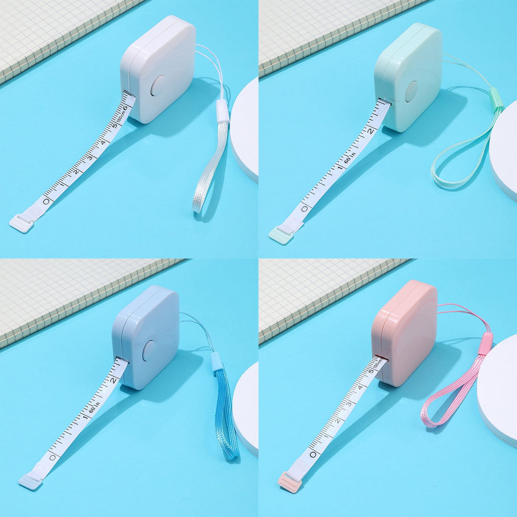 2m Tape Measure Retractable Measuring Ruler Flexible Tailor Ruler Measurement Accessories For Home Craft Enthusiasts - Image 2