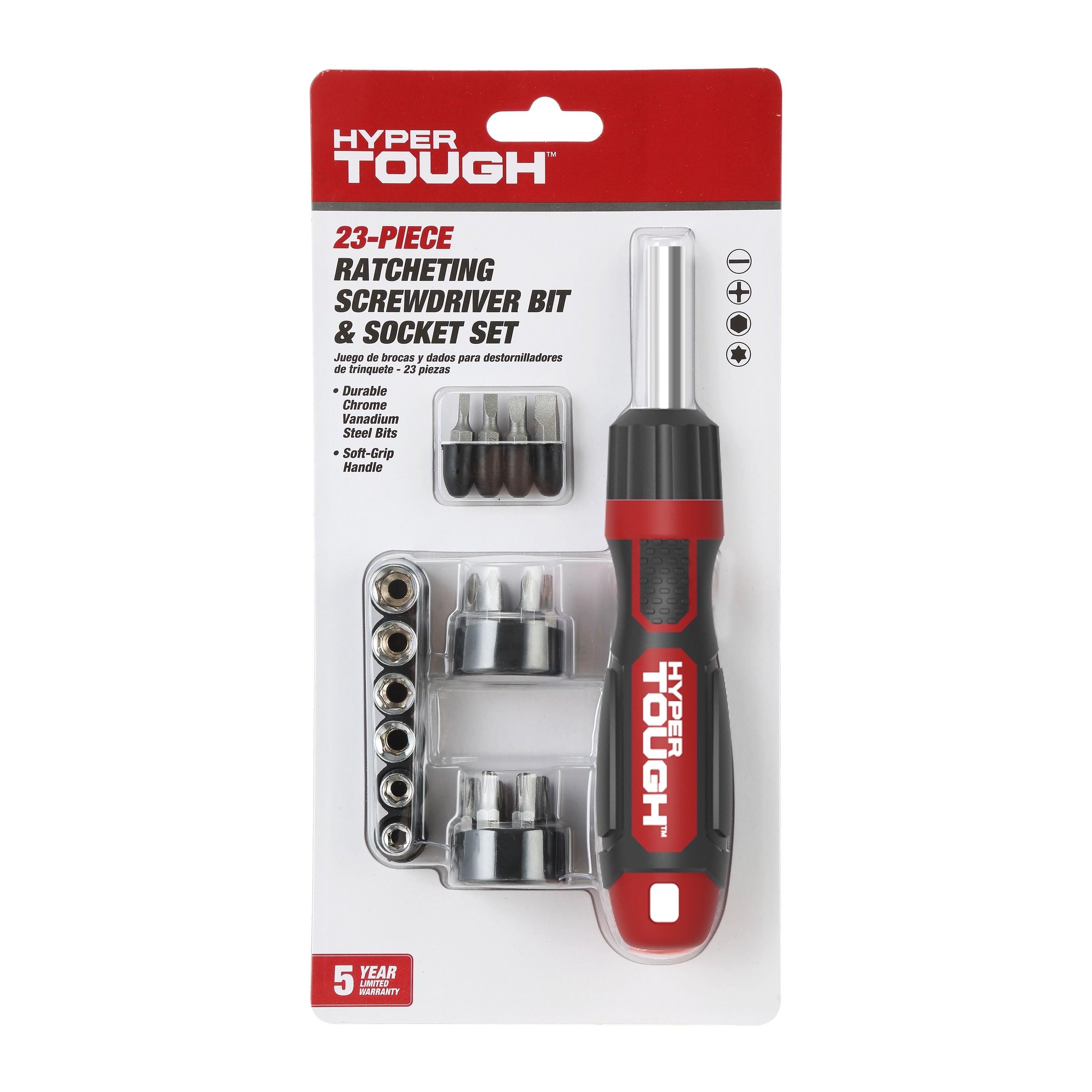 23 Piece Ratchet Interchangeable Screwdriver - Image 2