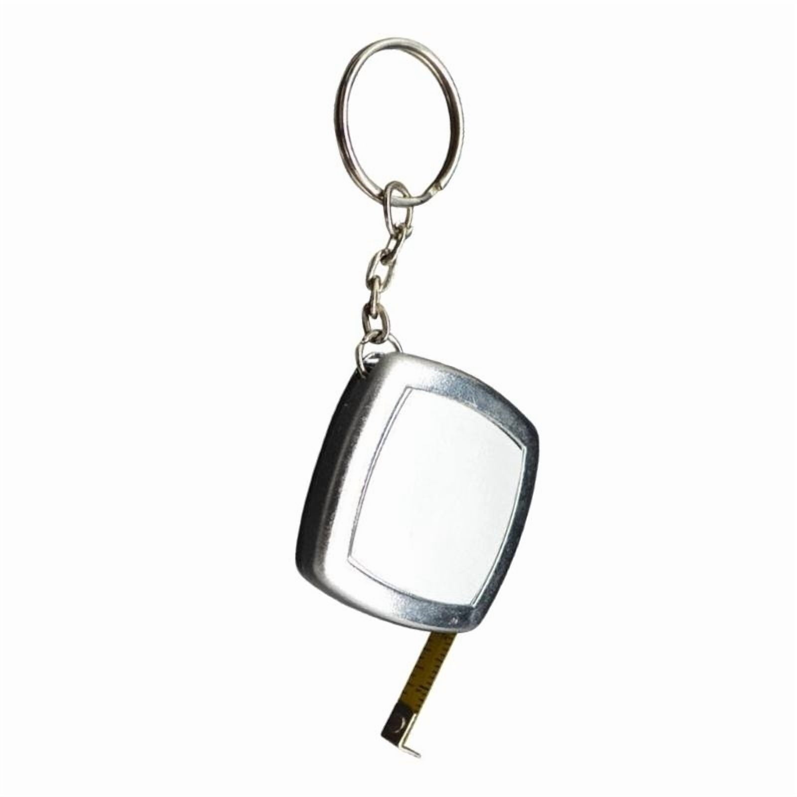 Keychain Tape Measure 2 Meters Small Steel Tape Measure Pocket Size Retractable Measuring Tape for Indoor Outdoor Use - Image 5