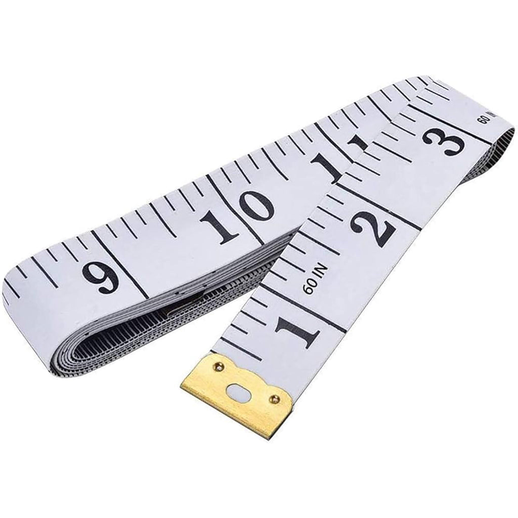 Unique Bargains 60 inch/Metric Tape Measure Tailor Sewing Cloth Ruler White - Image 3