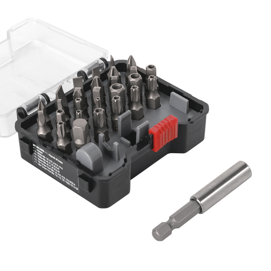 28-Piece Security and Screwdriver Bit Set in Case - Image 4