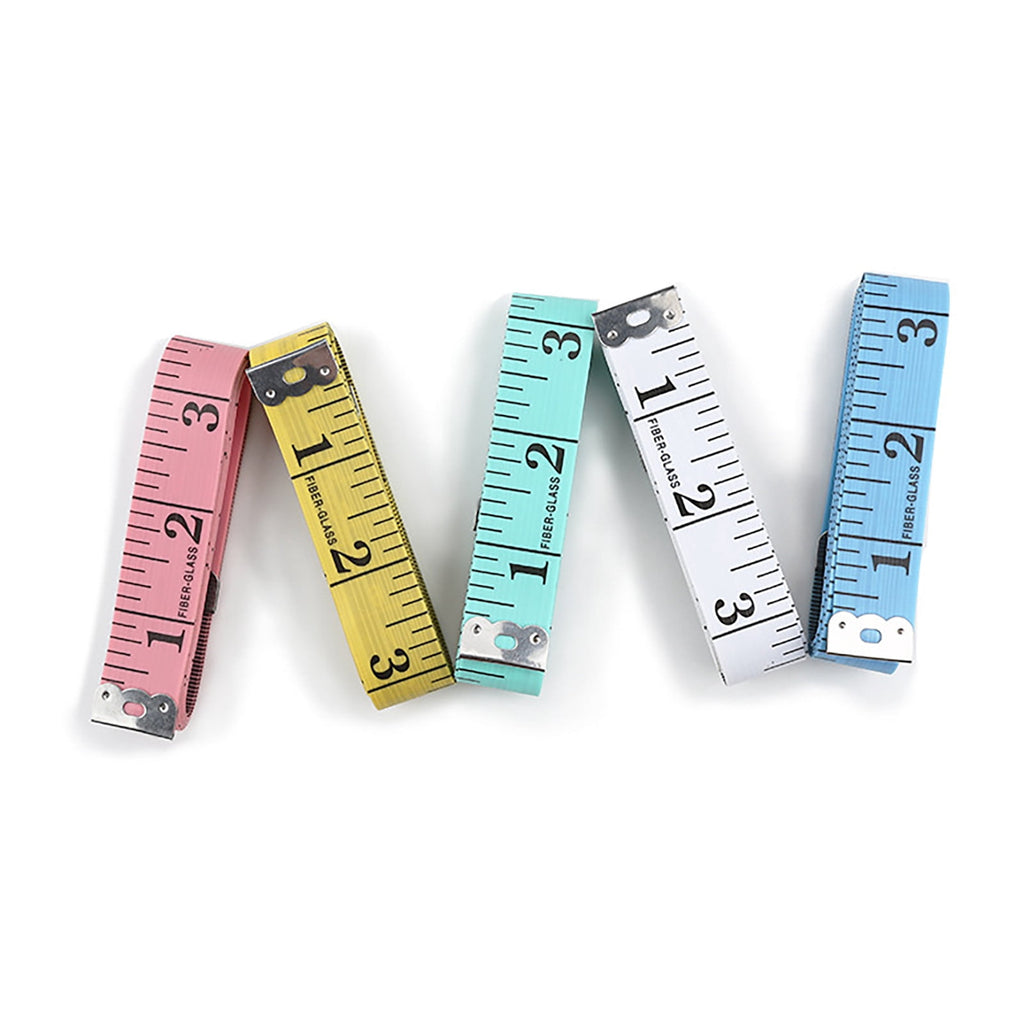 Soft Tape Measure 60 Inch/, Dual-Sided Inch & Centimeter Scale, Durable Fiberglass Tailor's Measuring Tape for Sewing... - Image 2
