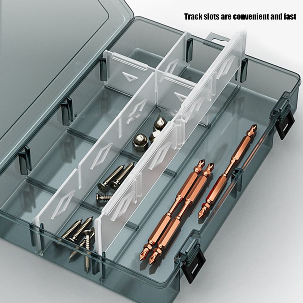 Plastic Tool Organizer Box Multifunctional Electronic Tool Box Rigid Transport Box for Car Mechanic Storage Tool - Image 3