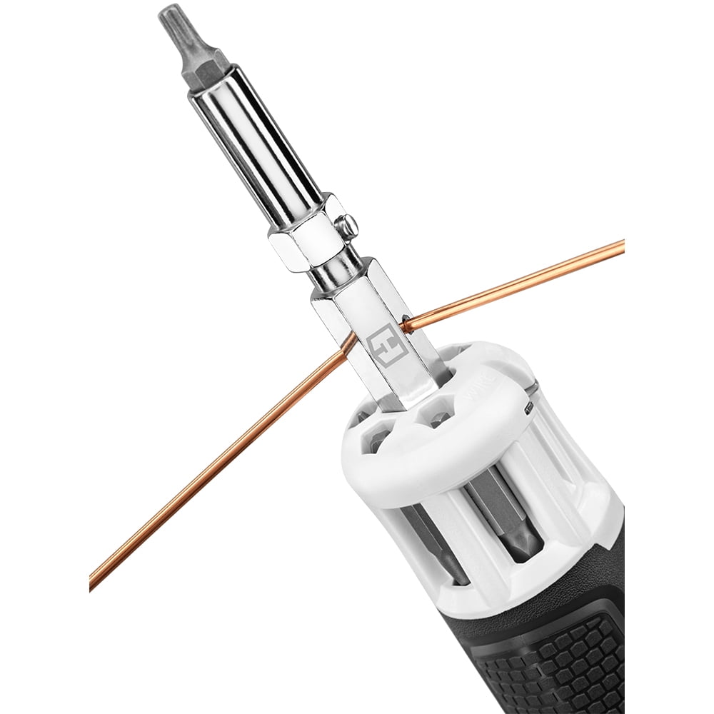 15-in-1 Quick-Change Screwdriver, Wire Stripper and Wire Bender. - Image 5