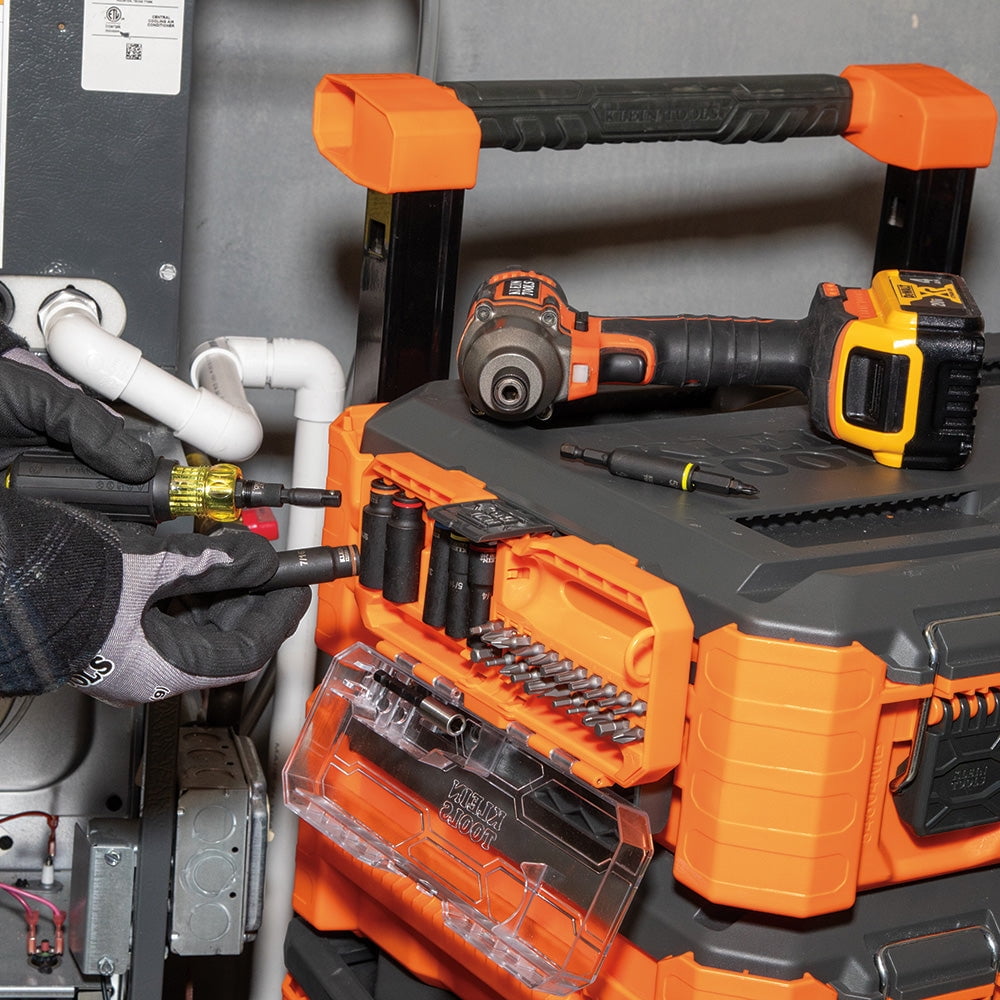 Klein Tools 32502HD KNECT Impact-Rated Screwdriver and Socket Set with - Image 6