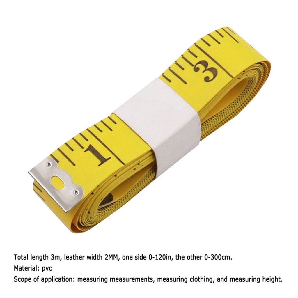Portable Tape Measure 120-Inch Extra Long Flexible Ruler Metric/Imperial Measuring Tape Clothes Height Body Weight Use - Image 2