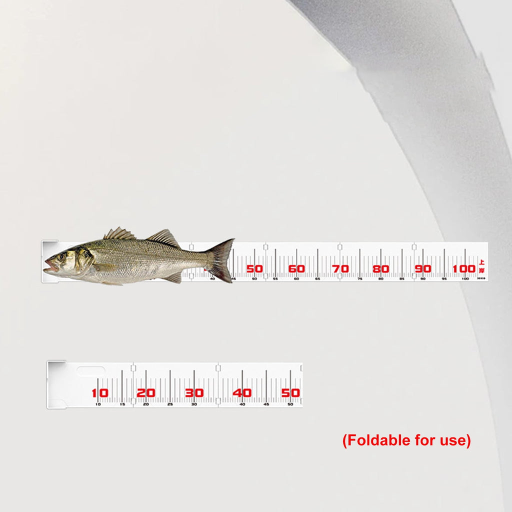 Measuring Tape Foldable Fishing Essential Tape Measure Saltwater Fish Ruler Measurement Tool for Anglers - Image 6