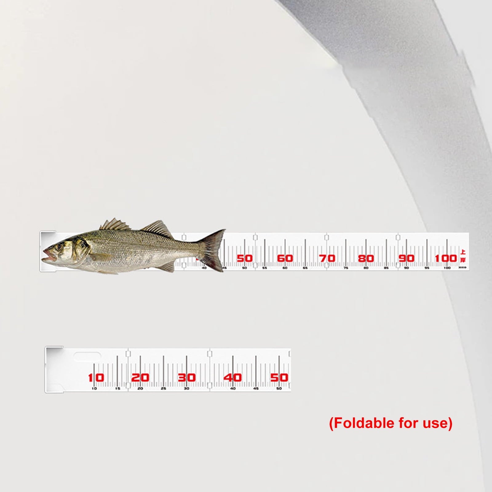Measuring Tape Foldable Fishing Essential Tape Measure Saltwater Fish Ruler Measurement Tool for Anglers - Image 6