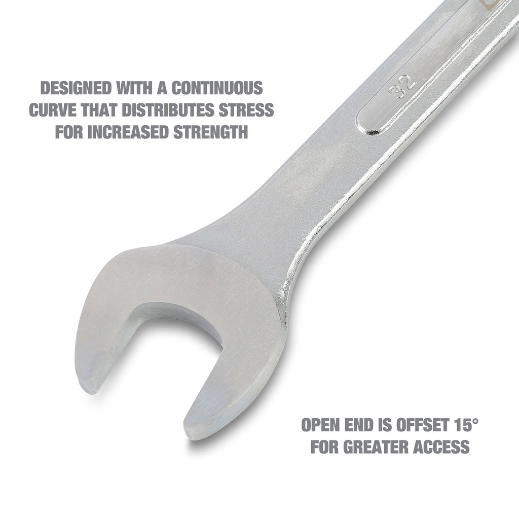 8 Piece Jumbo Combination Wrench Set (21 mm - 32 mm) - Image 2