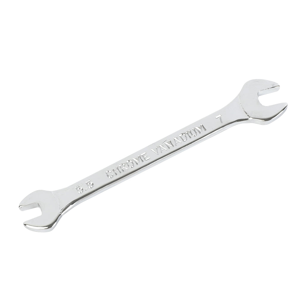 8-Piece Thin Open-End Metric Wrench Set with Organization Pouch (mm) - Image 3