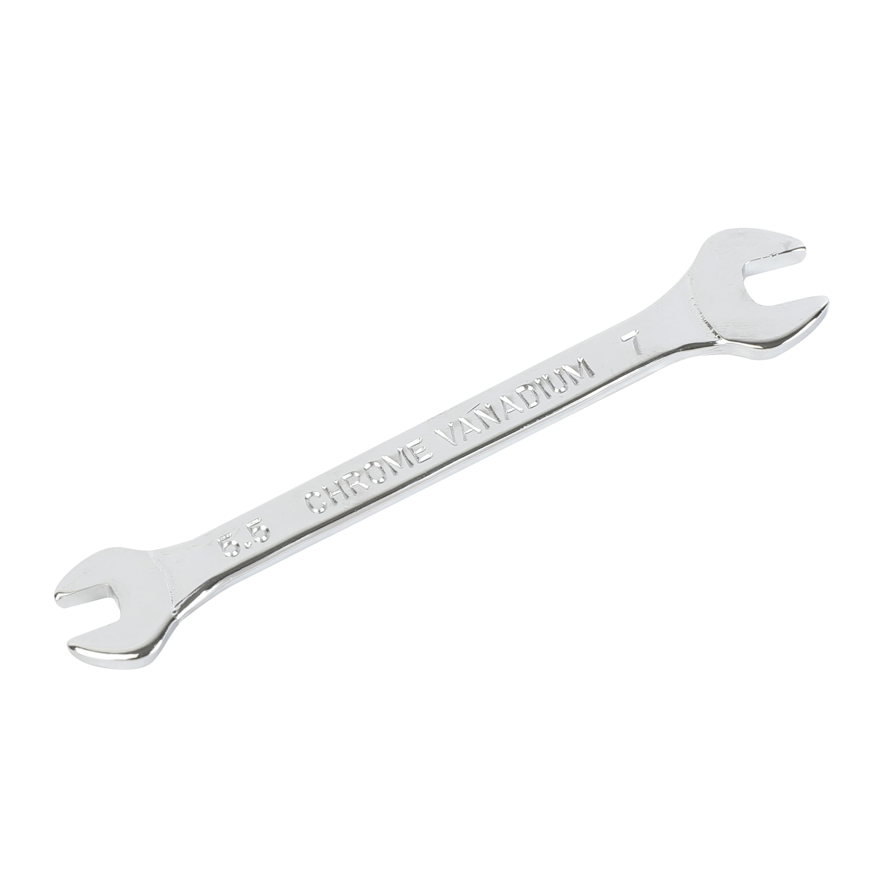8-Piece Thin Open-End Metric Wrench Set with Organization Pouch (mm) - Image 3