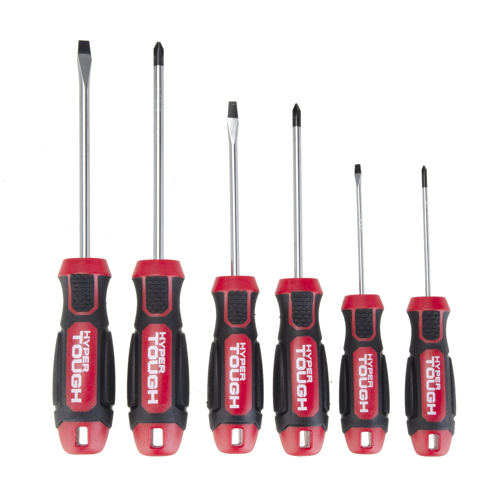 Hyper Tough 6 pc Screwdriver Set - Image 3