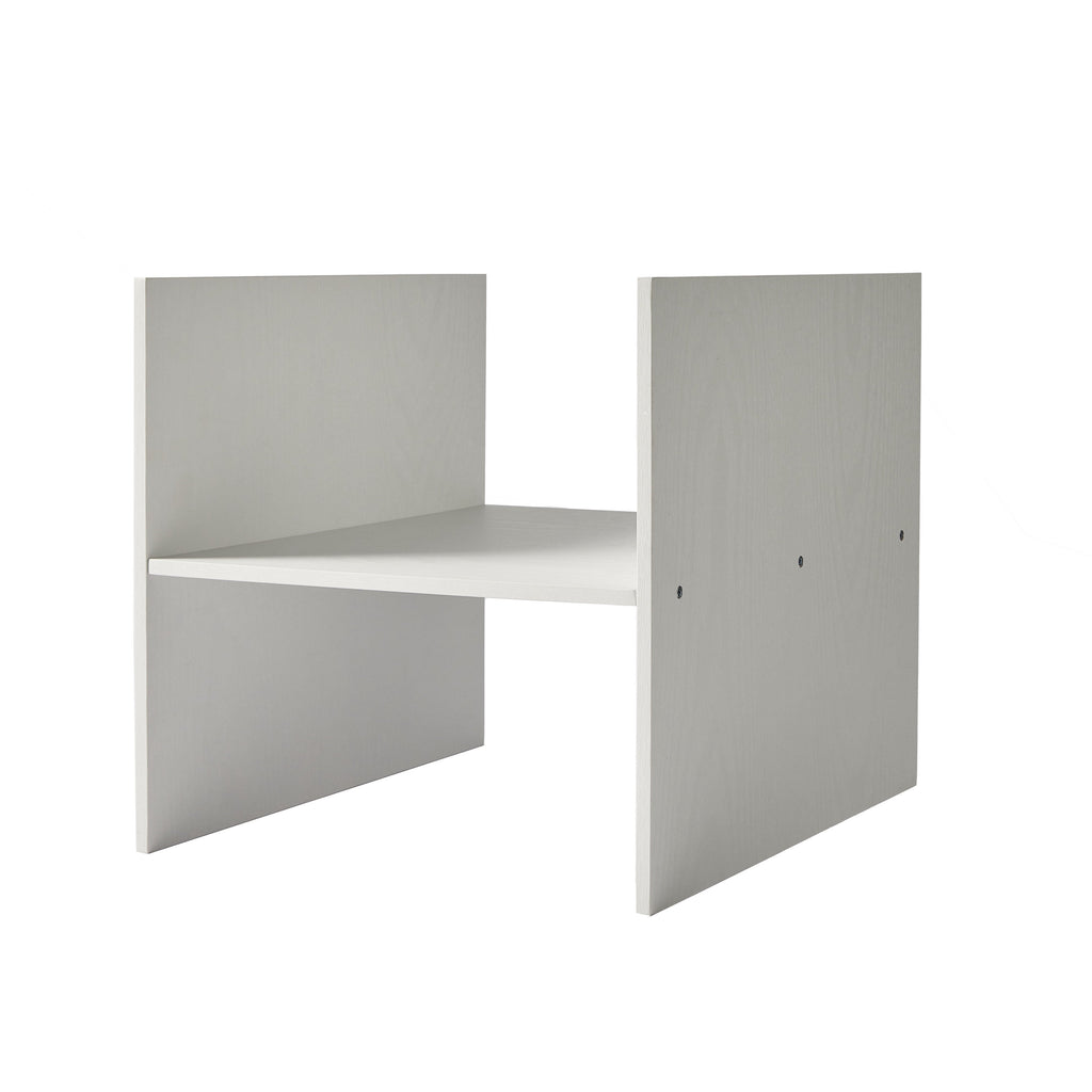 Better Homes &amp; Gardens H Shelf Insert for Cube Organizers, White Texture