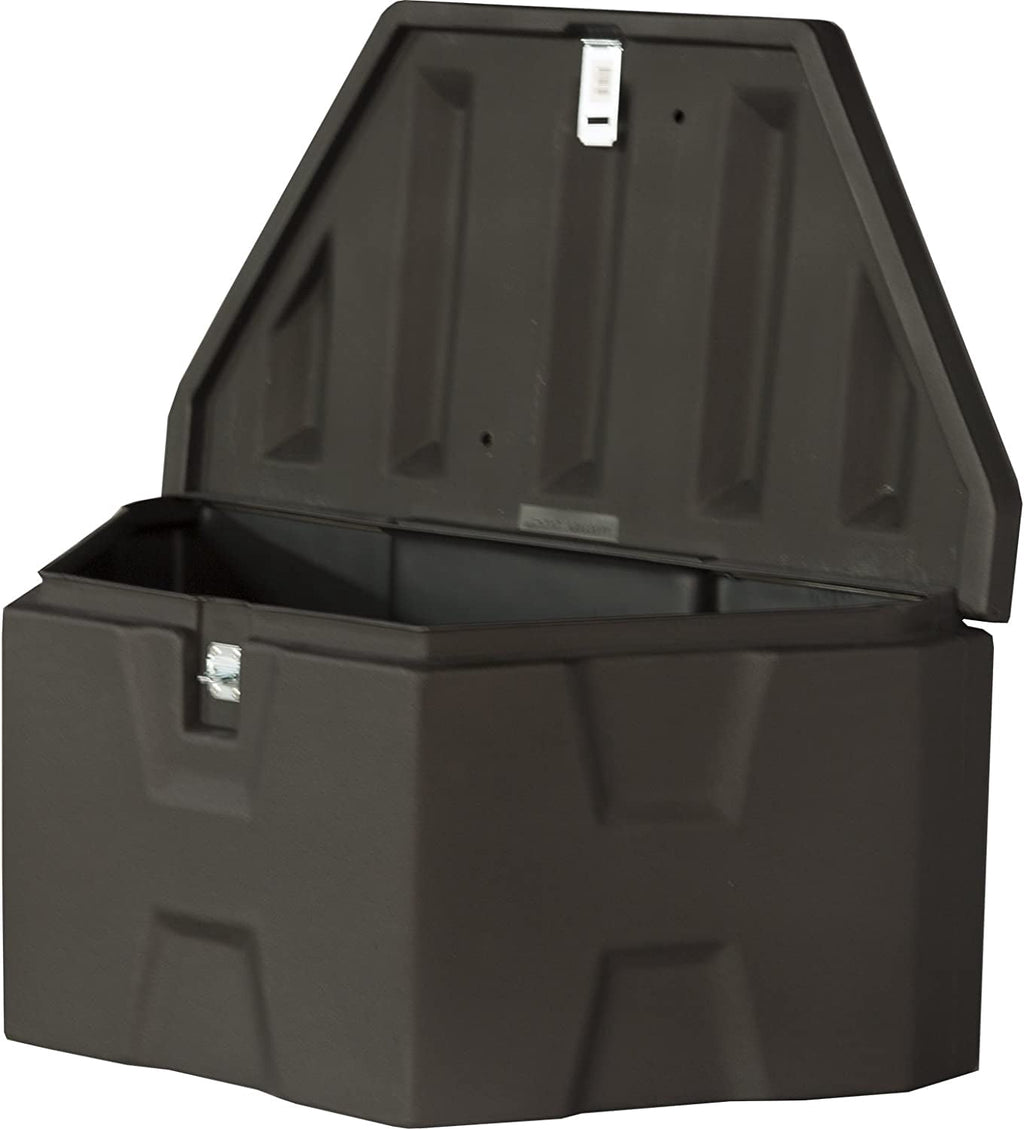 1701680 Trailer Tongue Truck Tool Cargo Storage Box, Black - Image 3