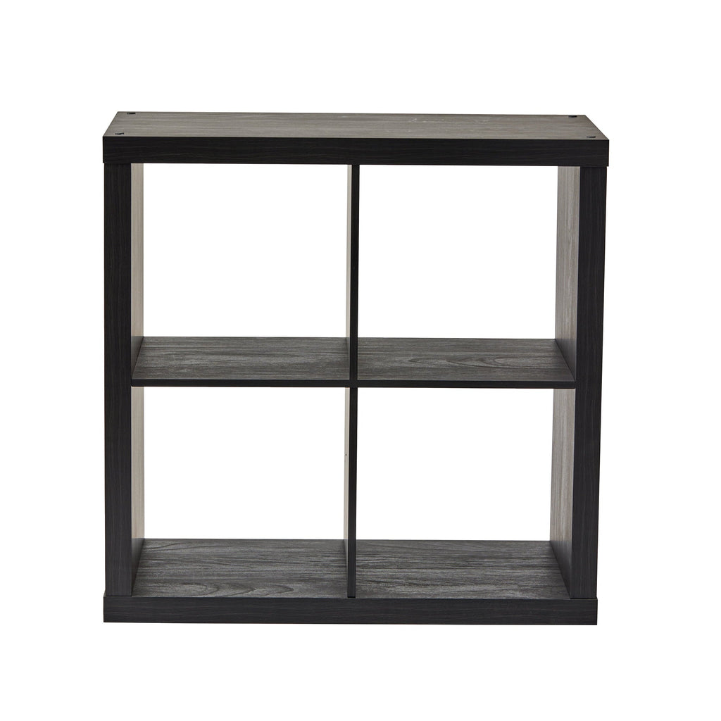 Better Homes &amp; Gardens 4 Cube Storage Organizer, White Texture