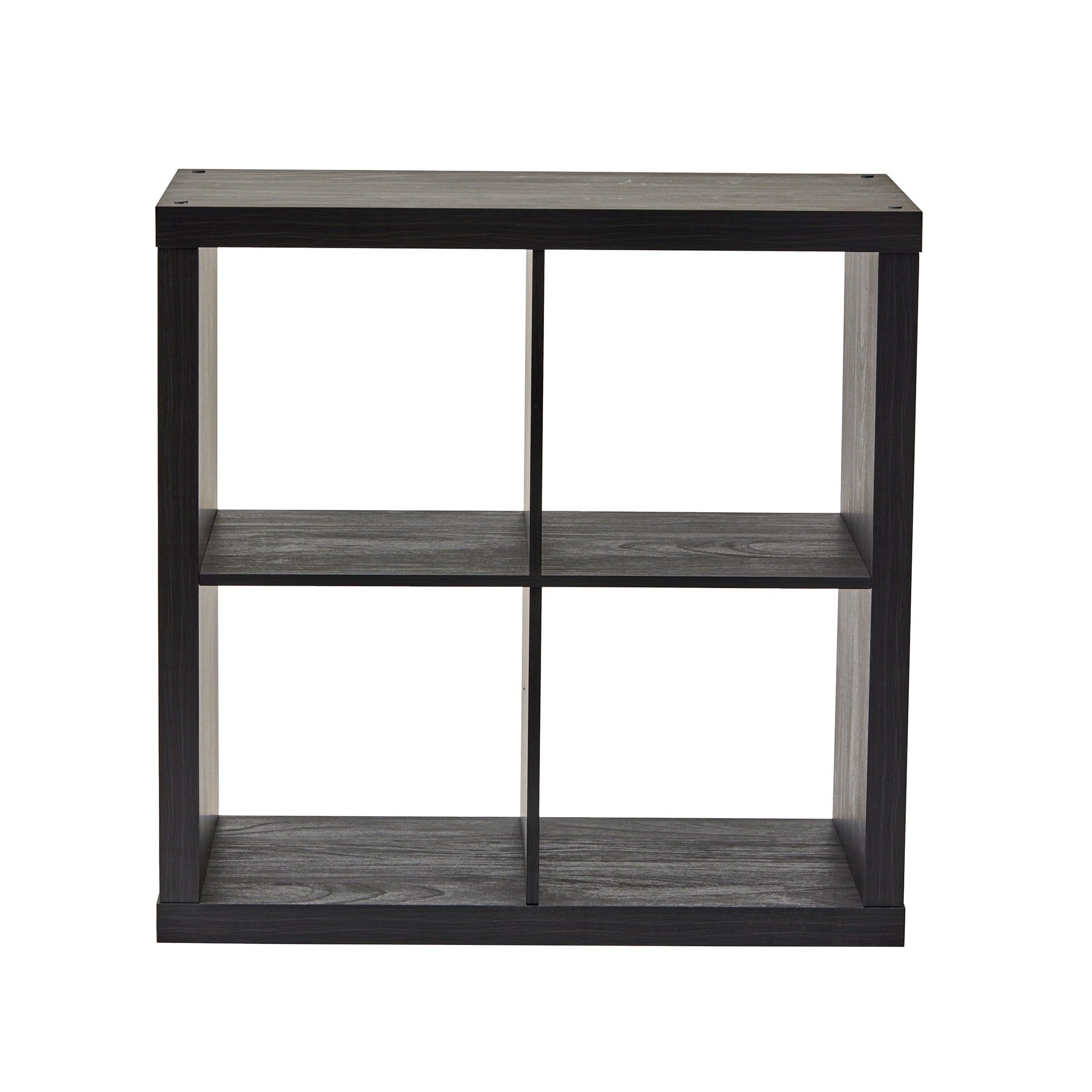 Better Homes &amp; Gardens 4 Cube Storage Organizer, White Texture