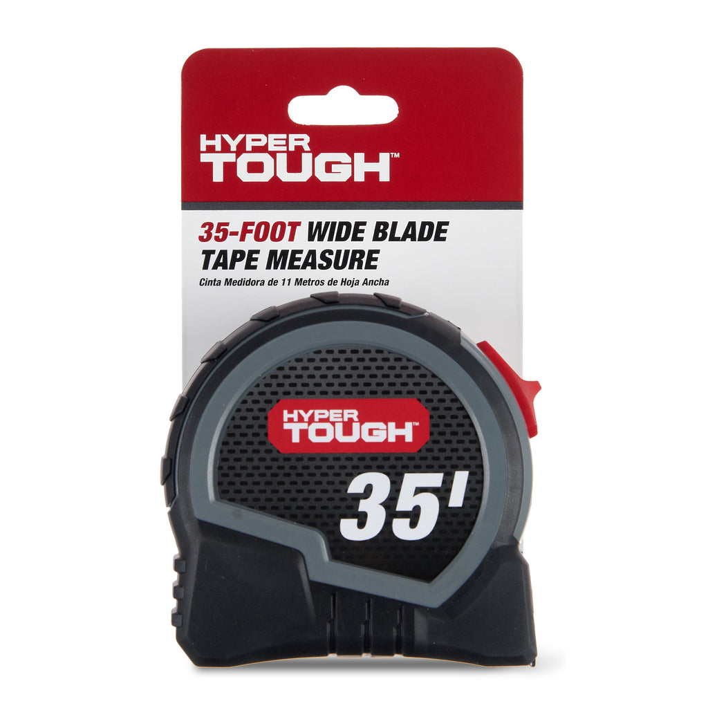 Hyper Tough 35ft. Wide Blade Steel Tape Measure - Image 2