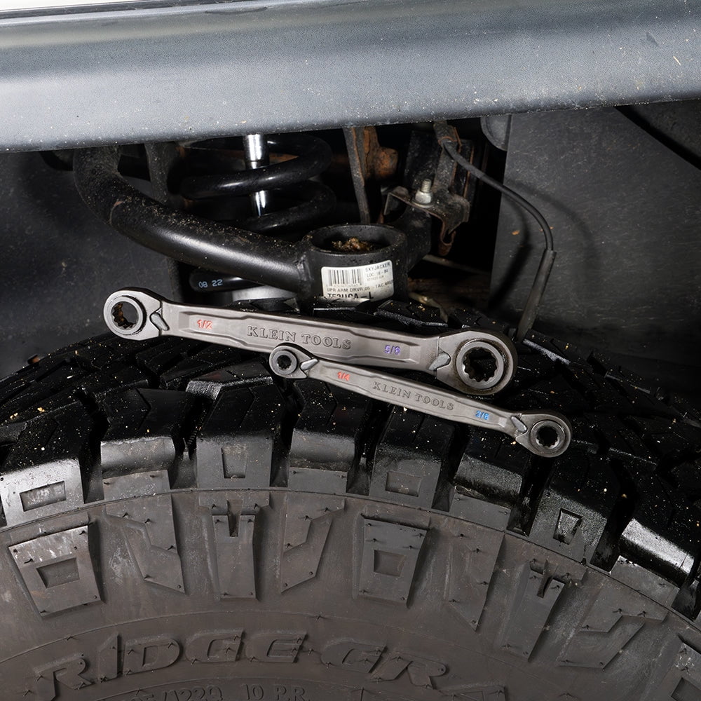 68216 4-in-1 Ratcheting Wrench Set, SAE, 2 Pc. - Image 5