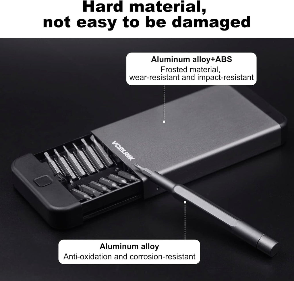 25 in 1 Small Precision Magnetic S2 Steel Screwdriver Set for Electronics - Image 3