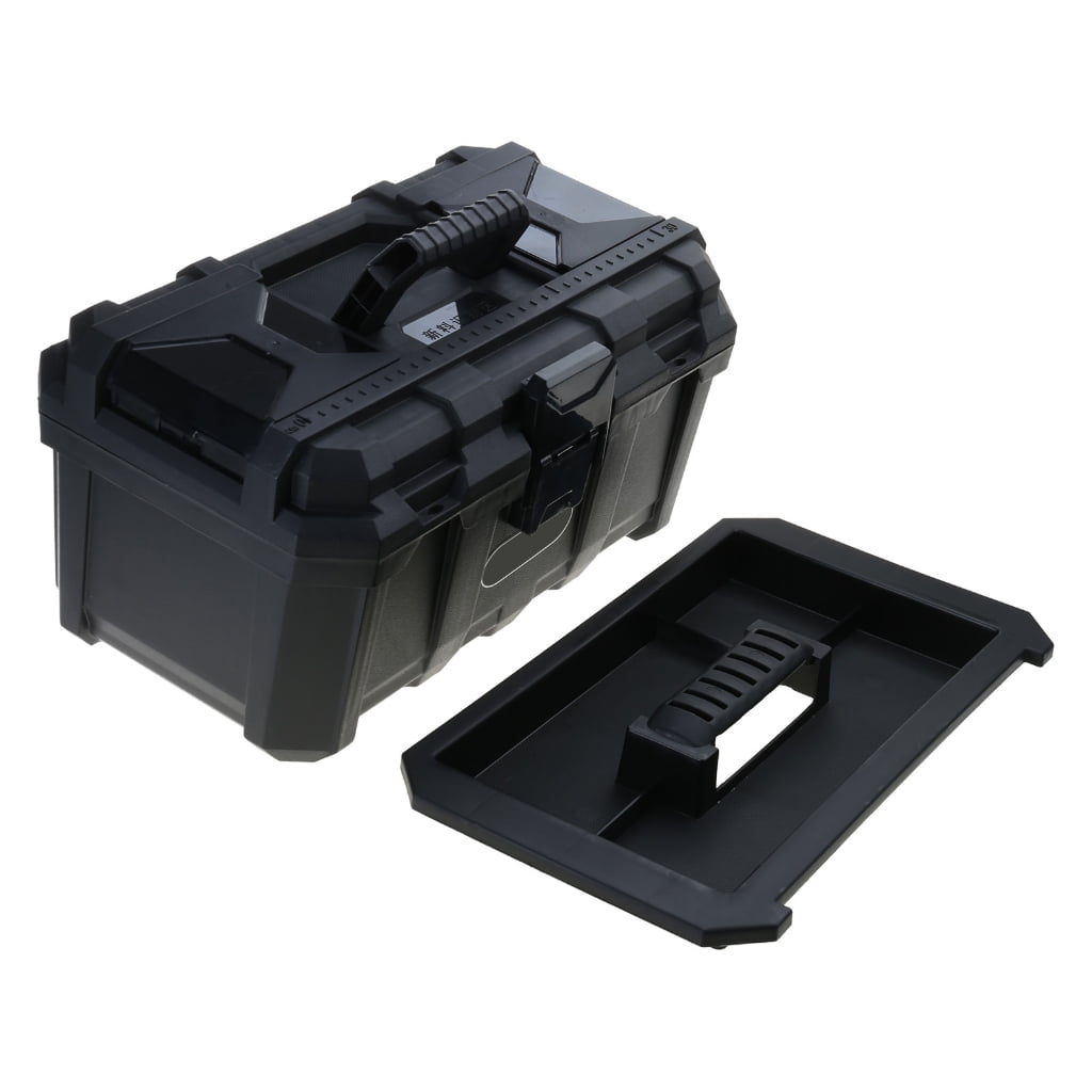 Reinforced Container Essential Tool Box with Secure Compartments Reinforced Mechanic Tool Chest Lockable Case for Repair - Image 4
