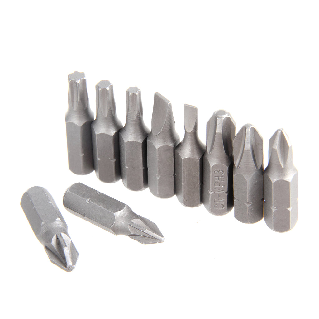 Hyper Tough 10-Piece 1 inch Screwdriver Bits, Material Steel, New Condition - Image 4