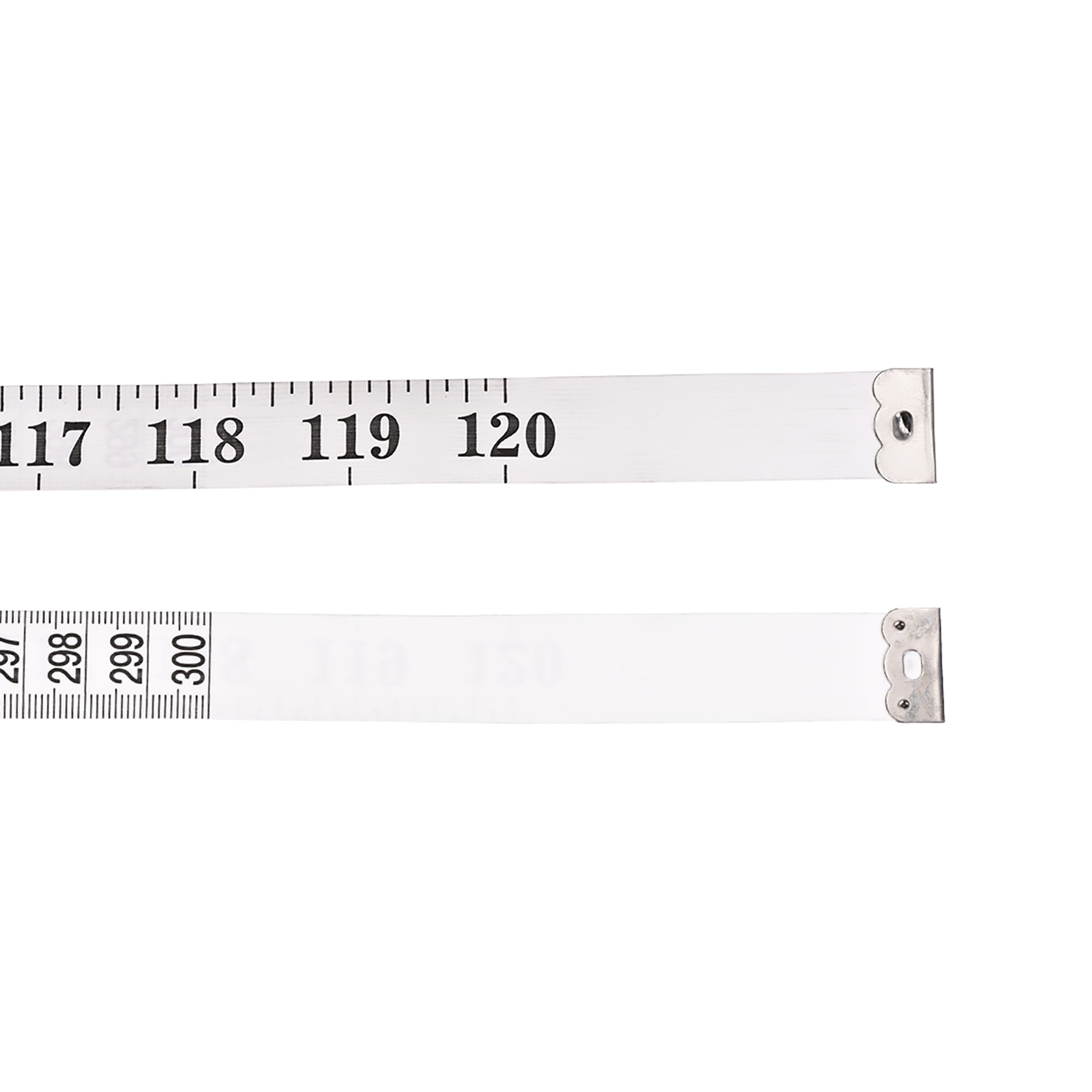 Uxcell Cloth Tape Measure for Body 120 inch Metric Inch Measuring Tape Soft Dual Sided for Tailor Sewing White - Image 5