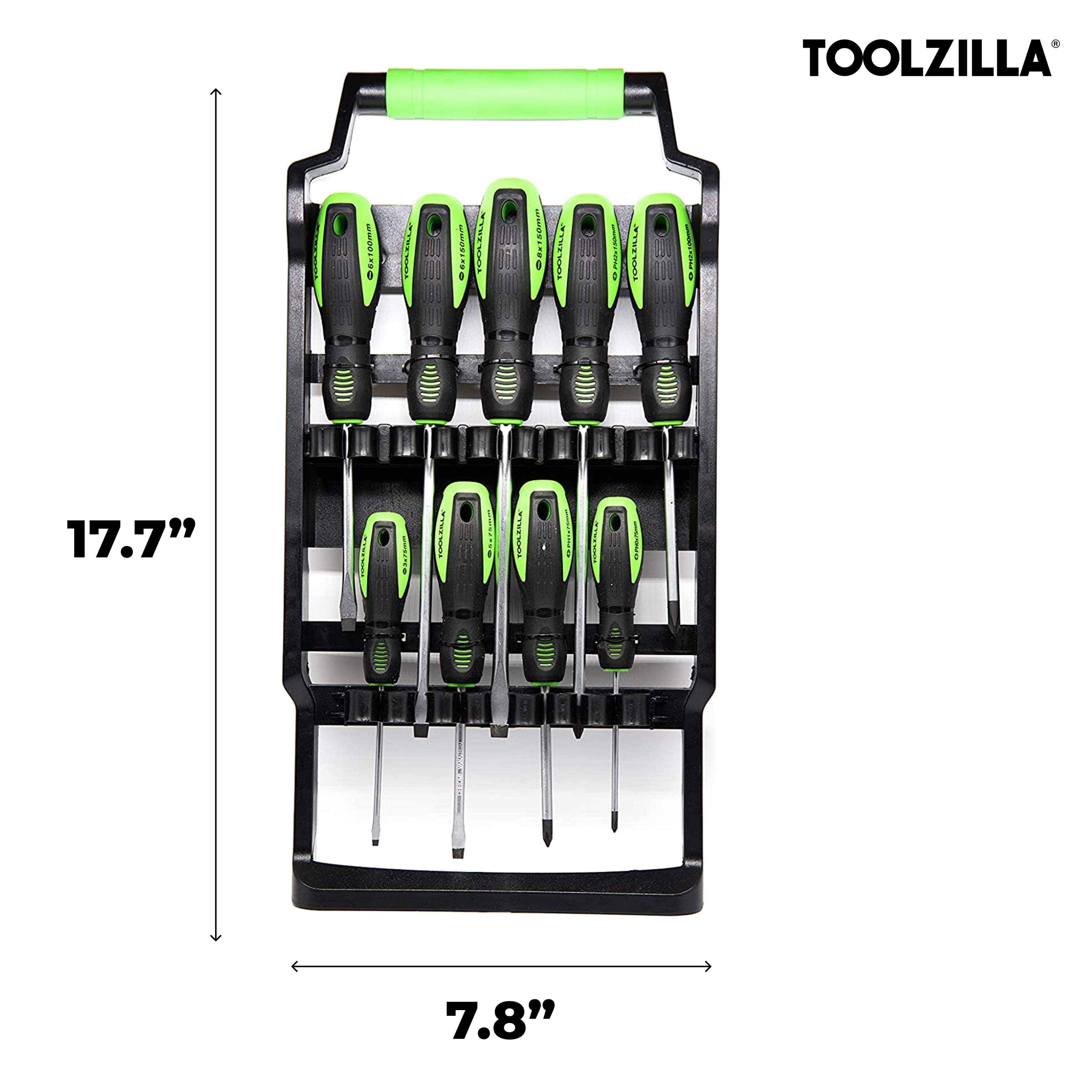 9 Piece Magnetic Screwdriver Set with Flathead Screwdrivers - Essential Tools for DIY Enthusiasts - Image 3