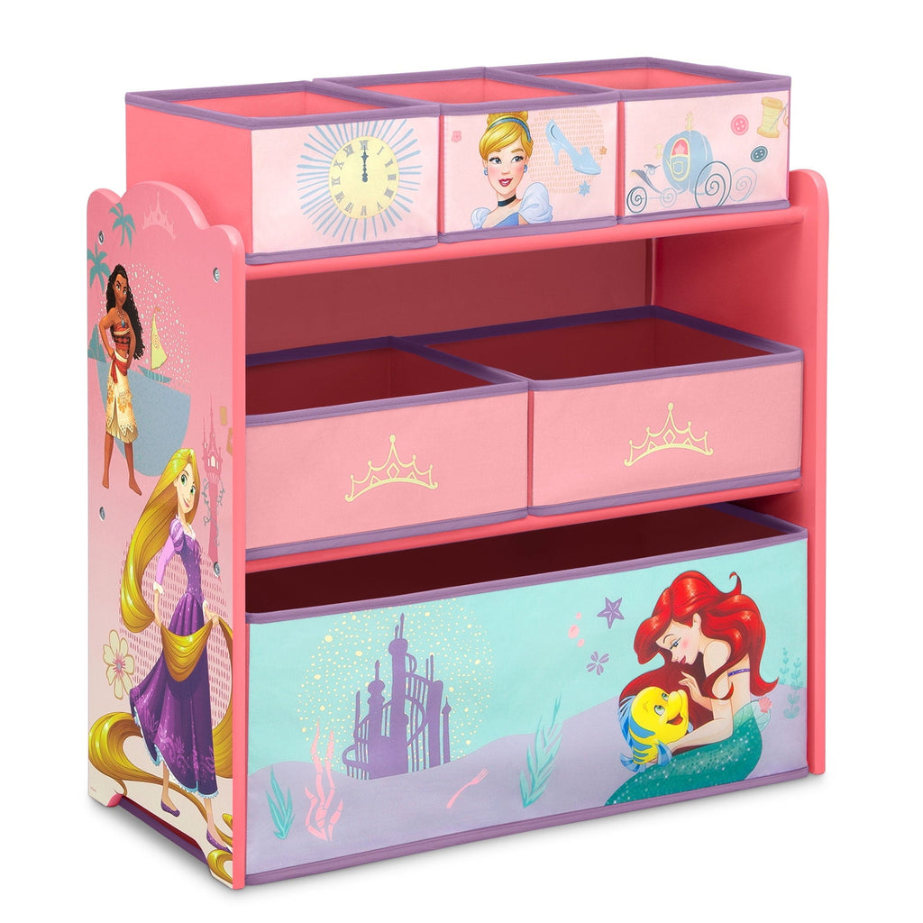 Design and Store 6 Bin Toy Storage Organizer by