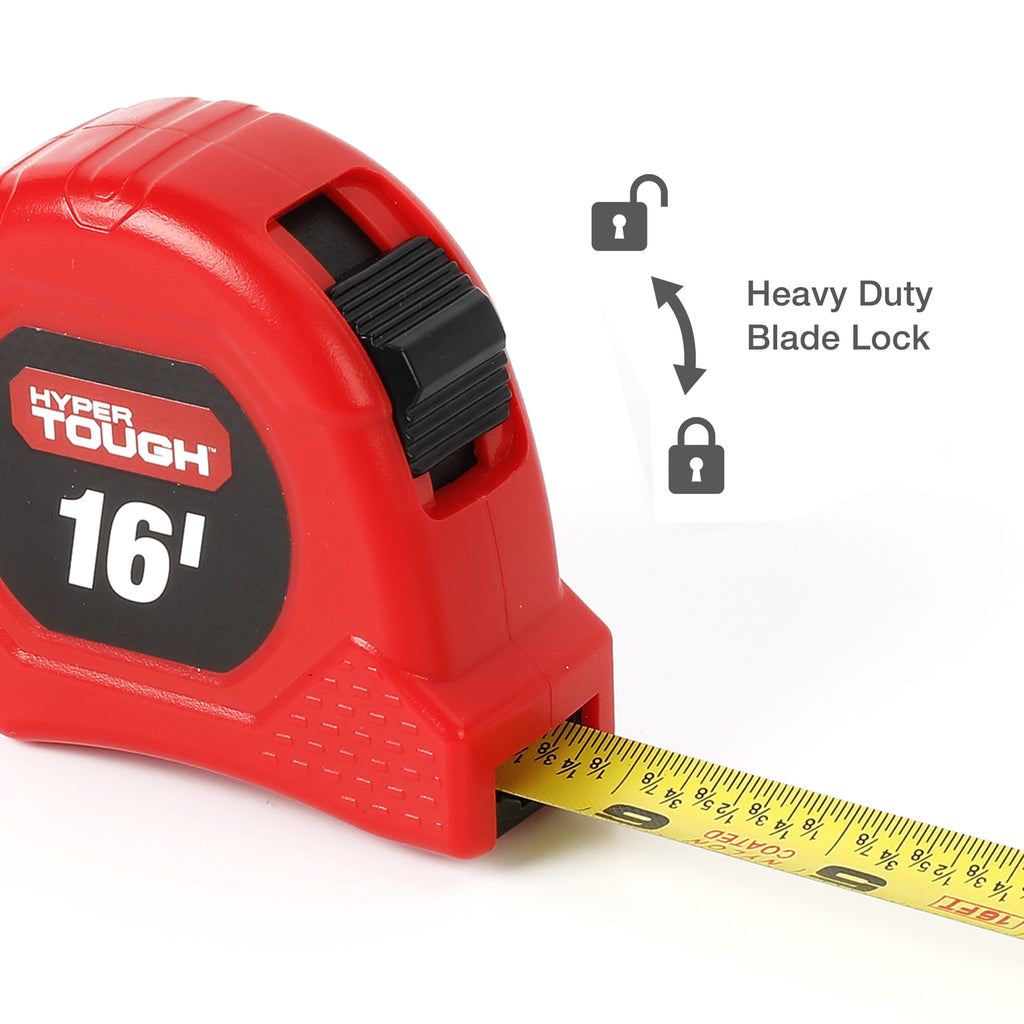 16-foot Tape Measure with Nylon Coated Blade - Image 6