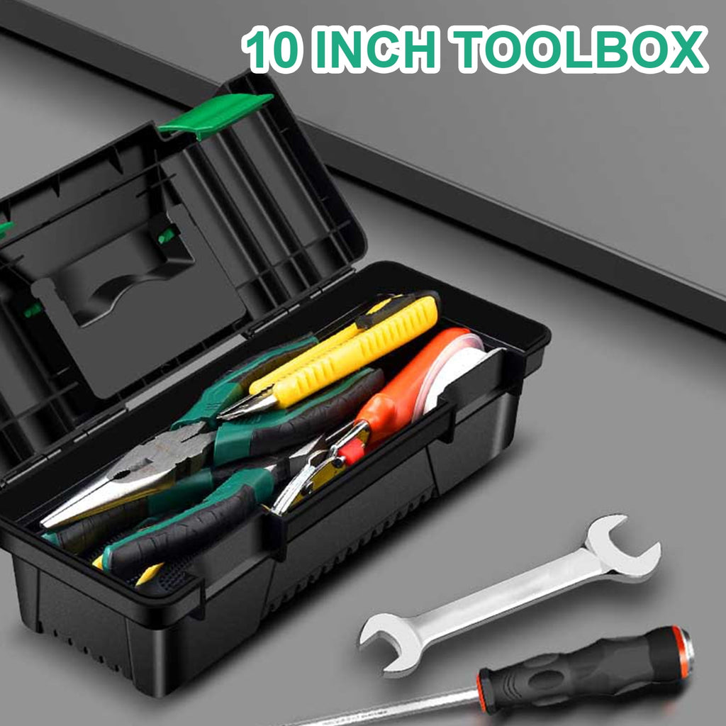 10inch Hardware Tool Box Thick Combination Suitcase Electrician Carpenter Maintenance Electric Drill Storage Box - Image 2