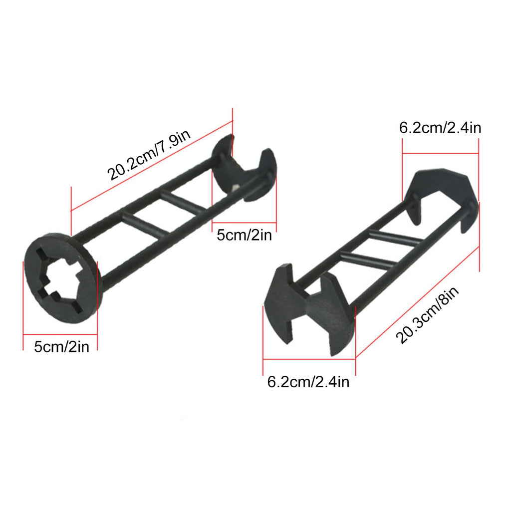 Wrench Set for Sink, Water Pipe, Angle Valves Maintenance - 360° Rotation, Alloy Steel, Versatile for Kitchen, Bathroom - Image 3
